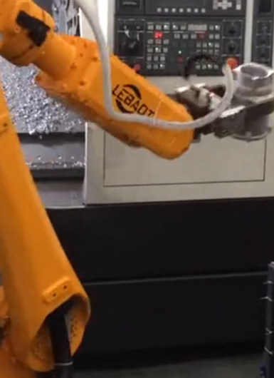 爾必地機(jī)床上下料機(jī)器人案例視頻