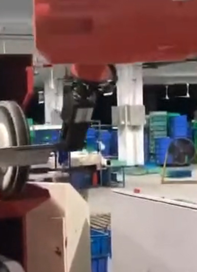 爾必地新款打磨專用機器人應用案例視頻