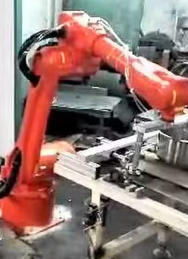 爾必地機器人不銹鋼鍋上下料案例