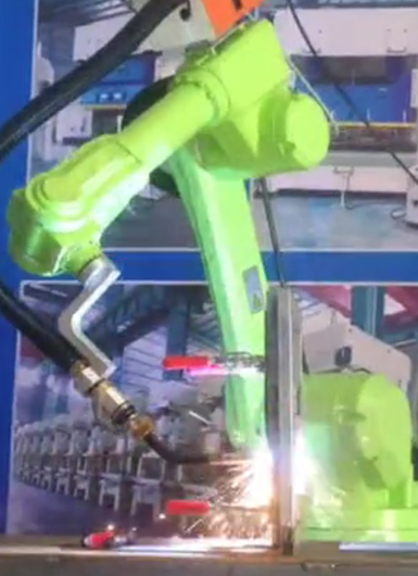 爾必地焊接機器人焊接應用實例視頻