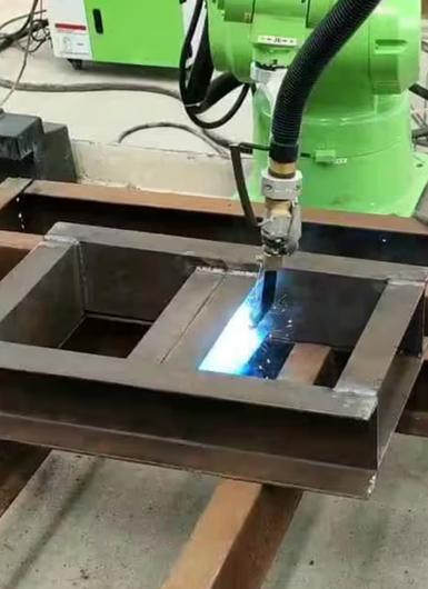 爾必地焊接機器人焊接應用案例視頻