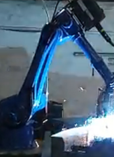 爾必地焊接機器人現場作業視頻案例