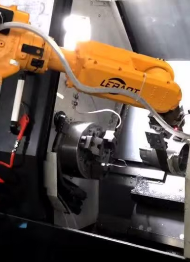 爾必地機床上下料機器人客戶案例視頻